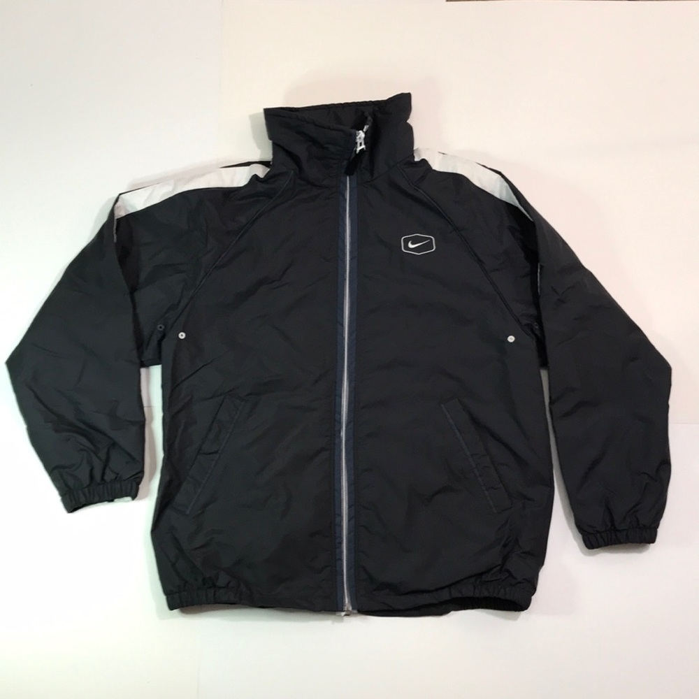 NIKE Boys Size M Gray Wind Breaker EUC